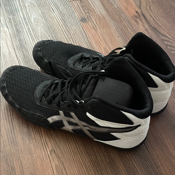 ASICS Men’s Matflex 6 Wrestling Shoe (Black/Silver)sz.12!NEW - Picture 4 of 9